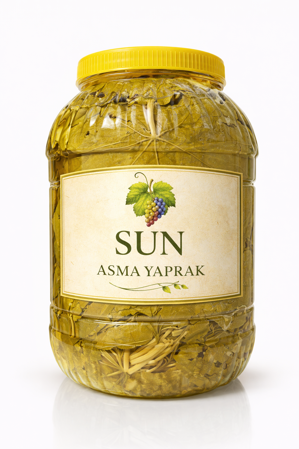 Salamura Asma Yaprak 5 LT – İnce Damarsız Sultaniye Bağ Yaprağı